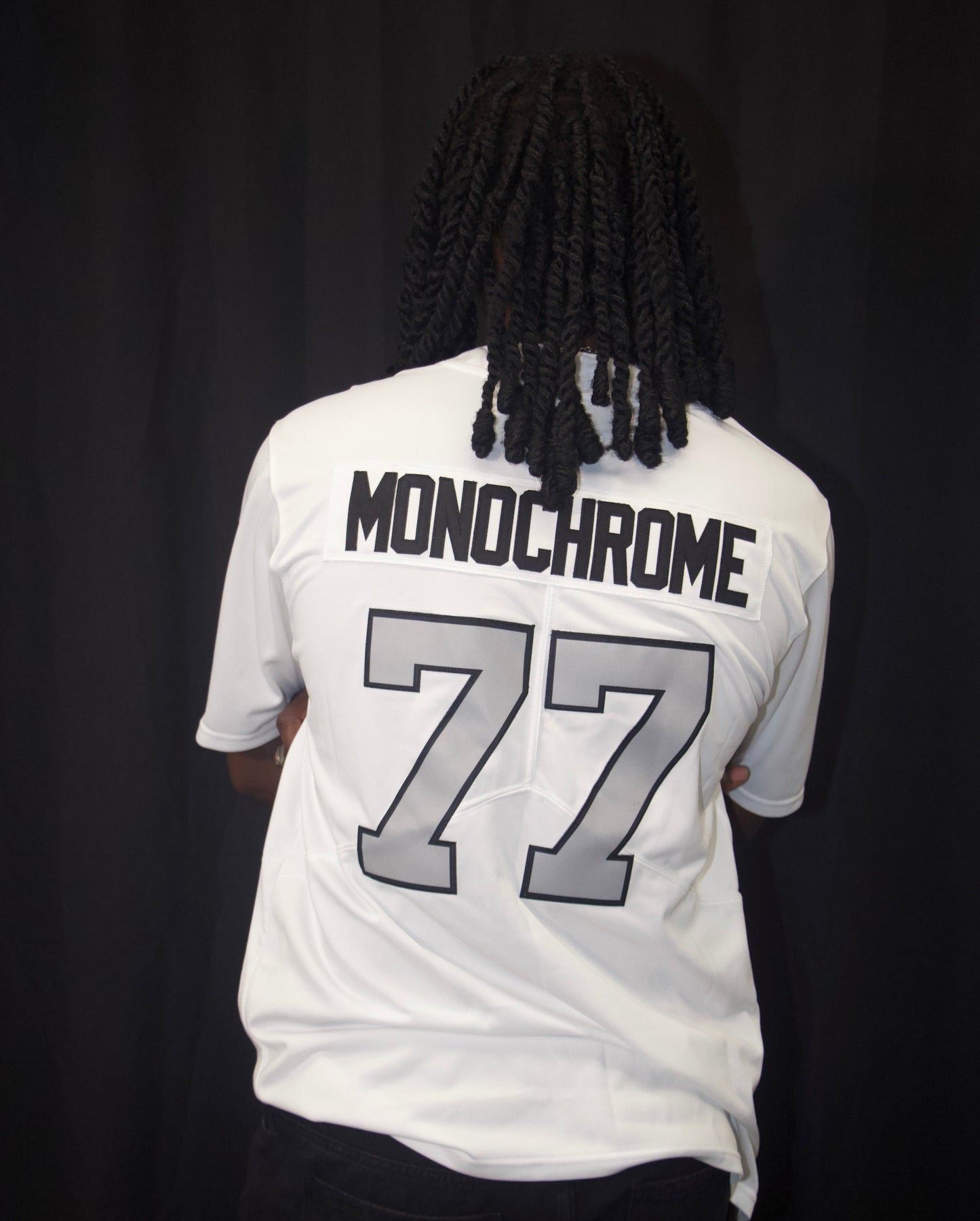 White Monochrome Jersey