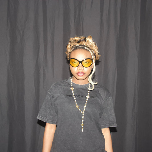 Monochrome Acid-Washed Black