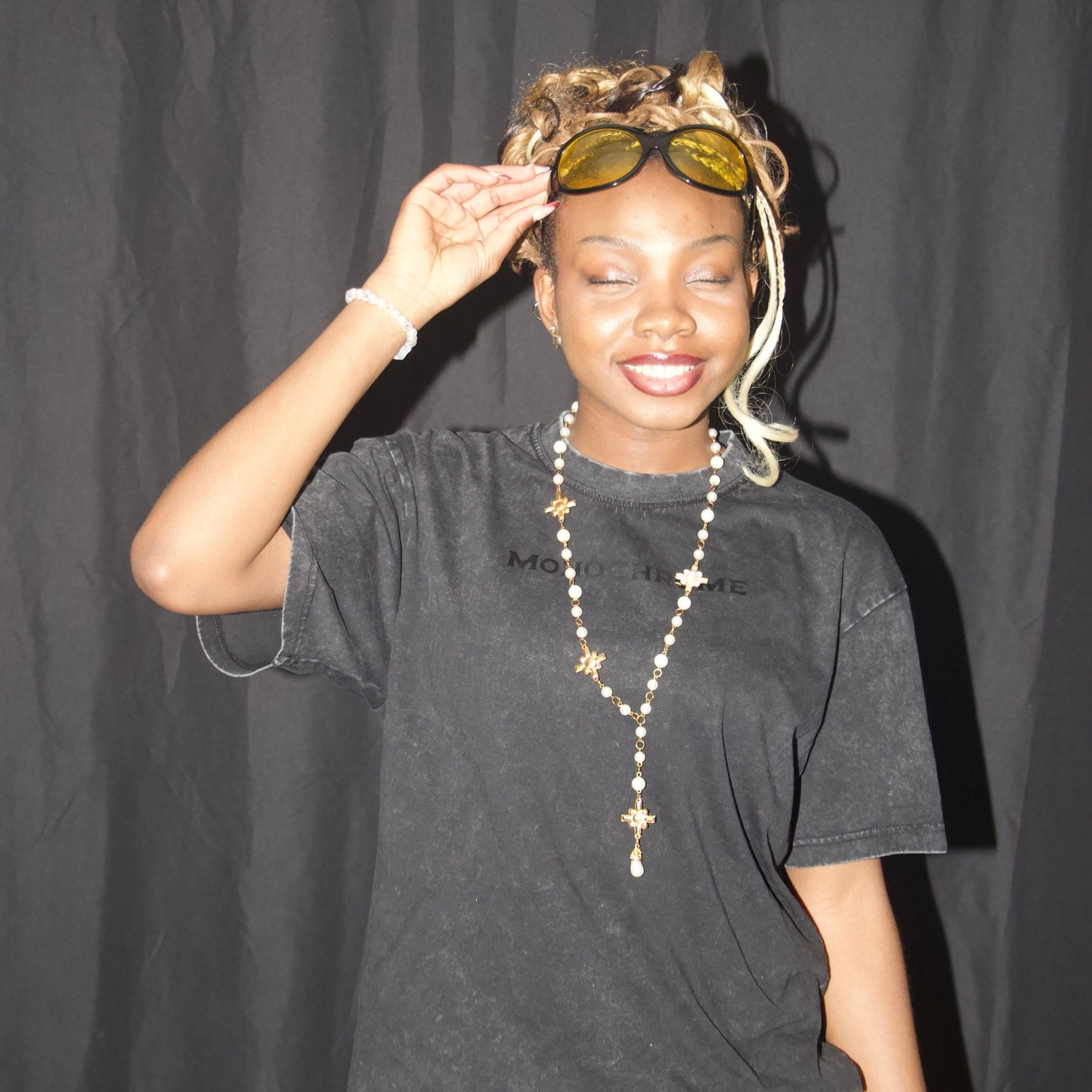 Monochrome Acid-Washed Black